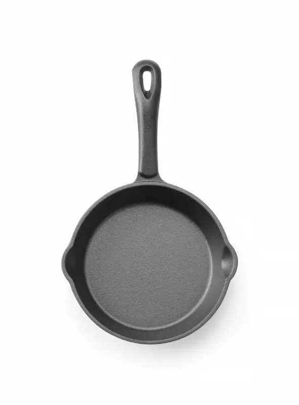 Koopje Gietijzeren Skillet, HENDI, Zwart, ⌀165x(H)35mm