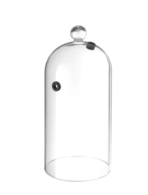 Glazen Stolp Met Ventiel, Hendi, Cocktail Stolp, ø130x(h)282mm Favoriet