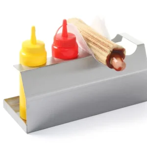 Hotdog Standaard, Hendi, 260x110x(h)118mm Op = Op