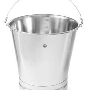 Emmer Met Versterkte Voet, Hendi, Profi Line, 10L, ø280x(h)265mm Op = Op