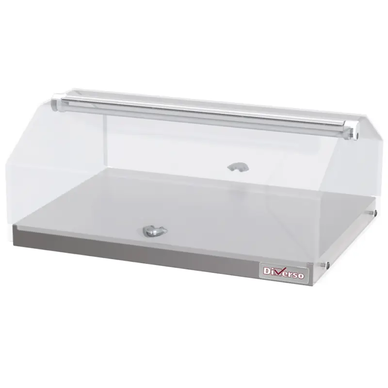 Diverso By Diamond Buffetvitrine | RVS | 1 Niveau | 500x355x270mm Bestseller