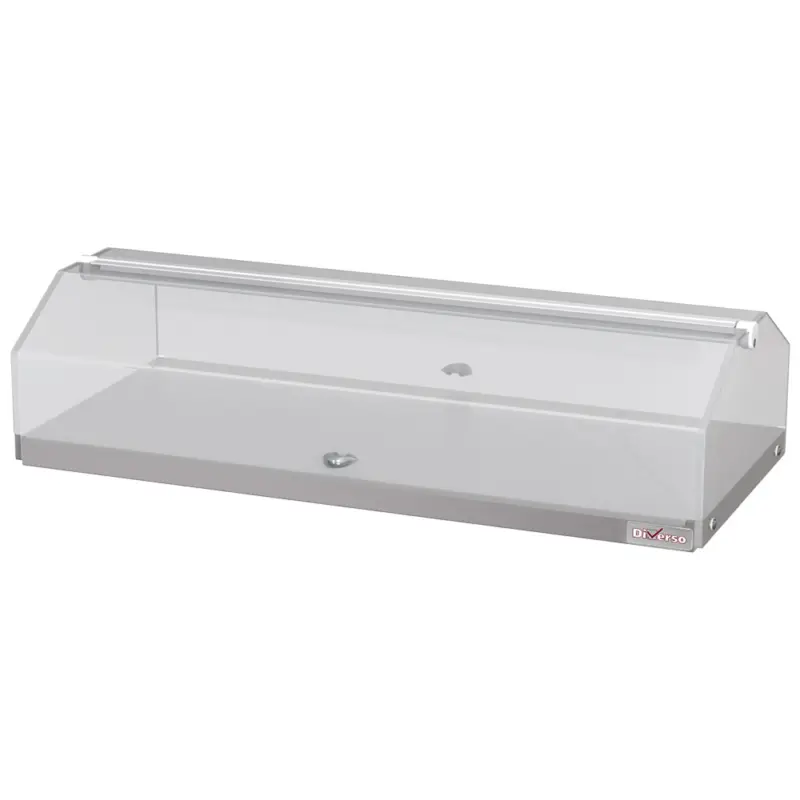 Korting Diverso By Diamond Buffetvitrine | RVS | 1 Niveau | 800x355x270mm