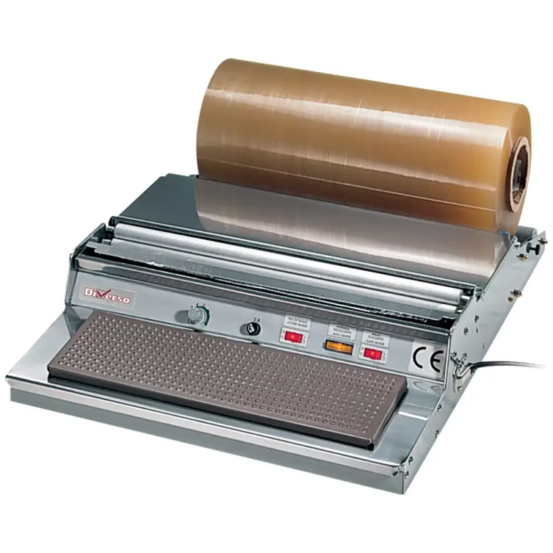 Diverso by Diamond Verpakkingsmachine | Elektrisch | Foliebreedte 400mm | Verwarmd Plateau | 230v | 485x600x140mm Beste Prijs
