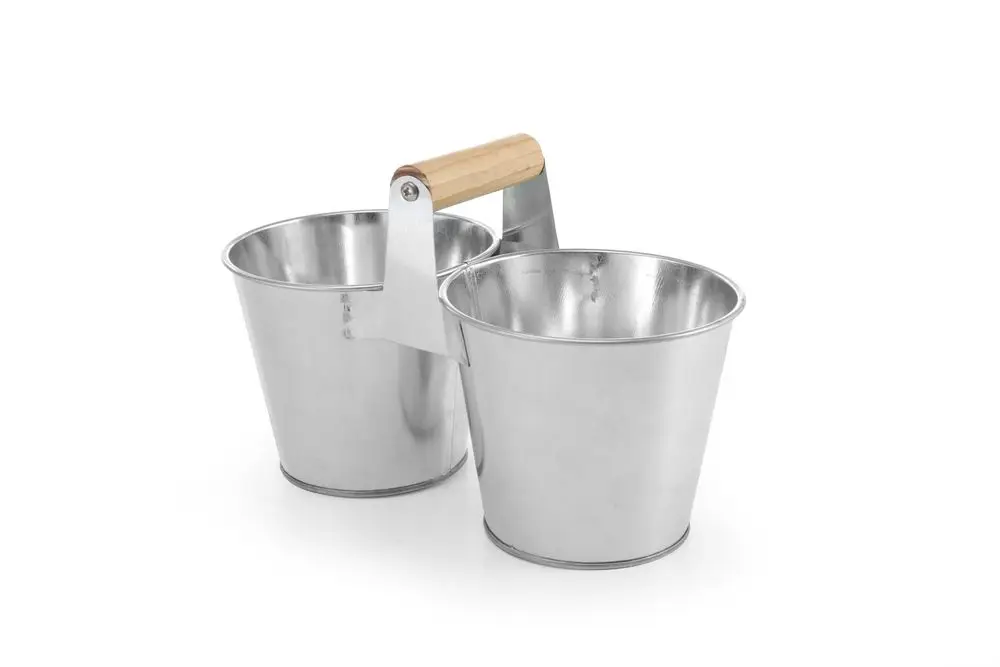 Dubbele Emmer Met Handvat, Hendi, 250x125x(h)105mm Nu Kopen
