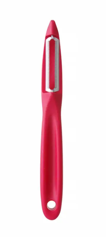 Dunschiller met gekarteld lemmet, HENDI, Rood, (L)175mm Dagaanbieding