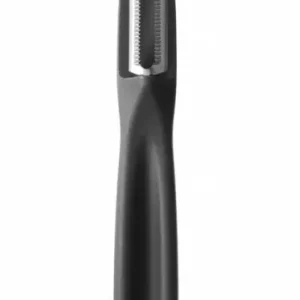 Dunschiller met gekarteld lemmet, HENDI, Zwart, (L)175mm Gratis Retour