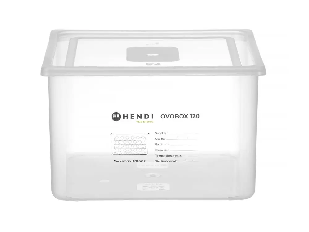 Favoriet Eiercontainer Hendi Ovobox 120, Hendi, GN 2/3, 18L, 355x325x(h)200mm