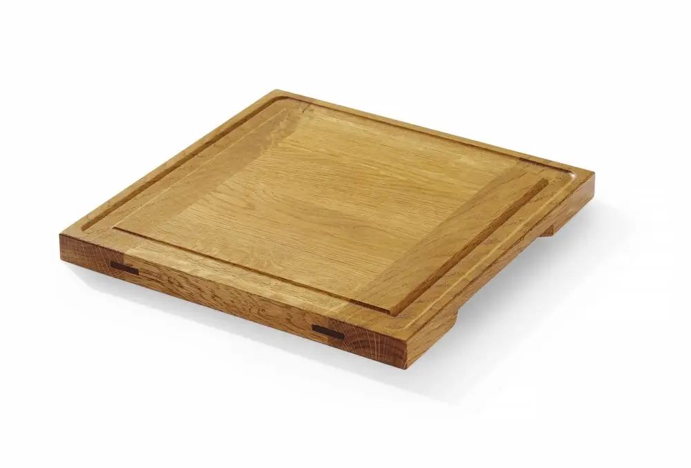 Bestel Nu Eiken serveerplank, HENDI, 270x270x(H)20mm