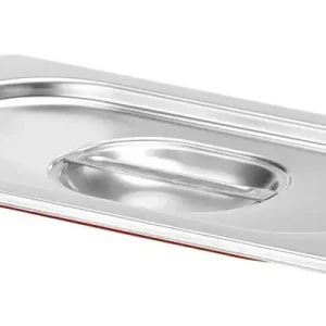 Deksel Voor GN Containers Met Siliconenrand, Hendi, Profi Line, GN 1/4, 265x162mm Speciale Aanbieding