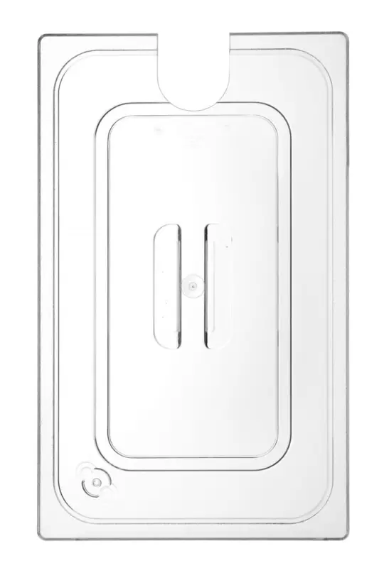 Actieprijs Deksel Voor GN Containers Met Uitsparing Voor Sous Vide Stick, Hendi, GN 1/1, Transparant, 530x325mm