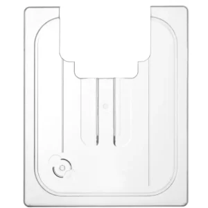 Superprijs Deksel Voor GN Containers Met Uitsparing Voor Sous Vide Stick, Hendi, GN 1/2, Transparant, 265x325mm