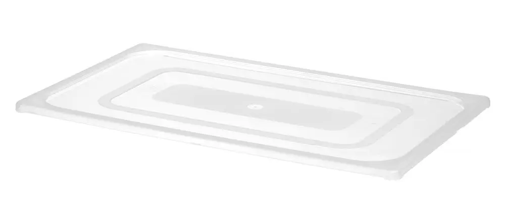 Deksel Voor GN Containers Polypropyleen, Hendi, GN 1/1, Transparant, 530x325mm Seizoensaanbieding