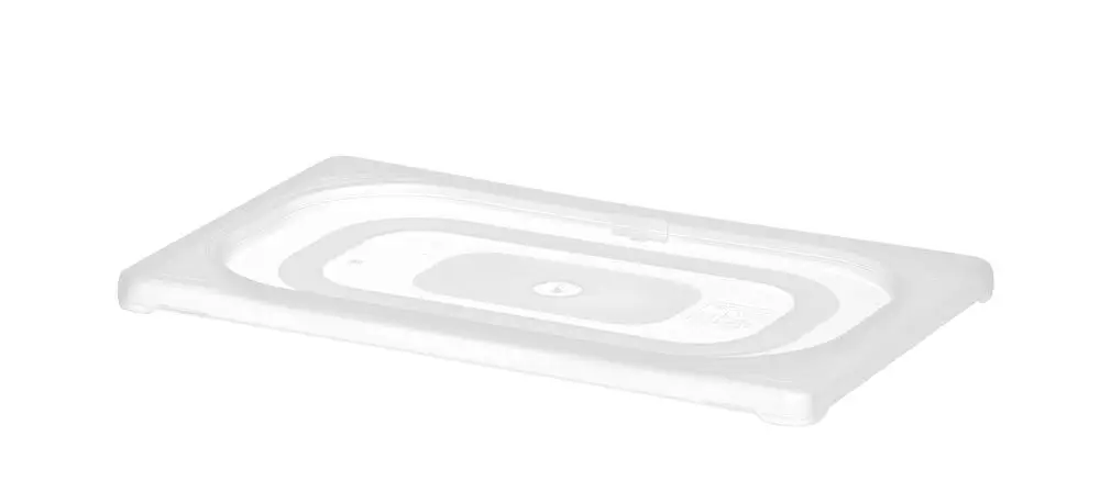 Deksel Voor GN Containers Polypropyleen, Hendi, GN 1/4, Transparant, 265x162mm Shop Nu
