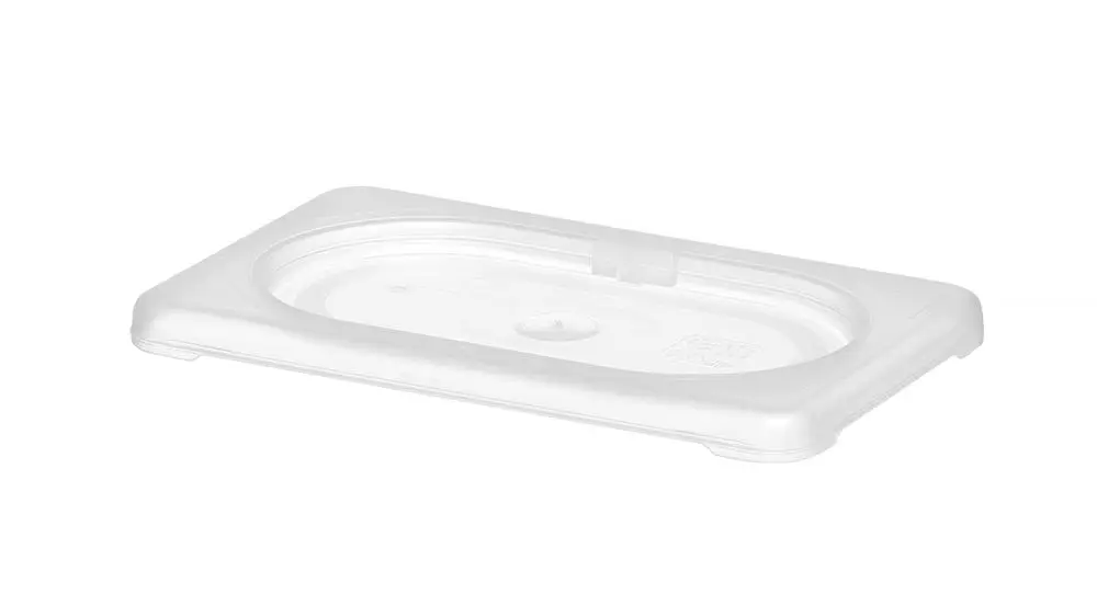Deksel Voor GN Containers Polypropyleen, Hendi, GN 1/9, Transparant, 176x108mm Bestseller