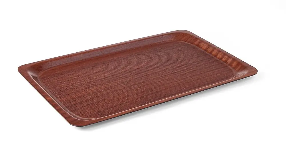 Dienblad Woodform, Hendi, Mahonie, 430x610mm Snelle Levering