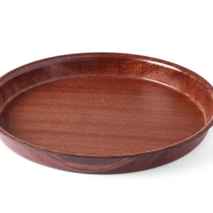 Dienblad Woodform, Hendi, Mahonie, ø360x(h)30mm Finale Uitverkoop