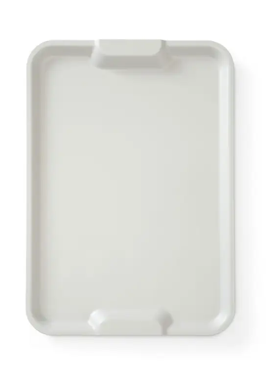 Dienblad Euronorm Met Handvatten, Hendi, Lichtgrijs, 530x370x(h)28mm Nu Kopen