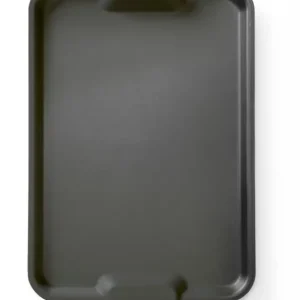 Dienblad Euronorm Met Handvatten, Hendi, Zwart, 530x370x(h)28mm Goedkoop