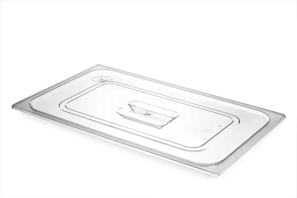 Direct Verzonden Deksel Voor GN Containers Tritan, Hendi, GN 1/2, Transparant, 265x325mm