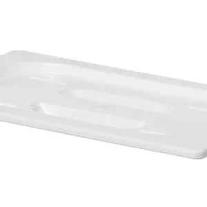 Flitsaanbieding Deksel Voor GN Containers Wit Polycarbonaat, Hendi, GN 1/4, Wit, 265x162mm