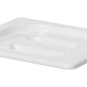 Deksel Voor GN Containers Wit Polycarbonaat, Hendi, GN 1/6, Wit, 176x162mm Must-Have