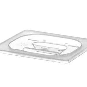 Deksel Voor GN Containers, Hendi, GN 1/6, Transparant, 176x162mm Direct Beschikbaar