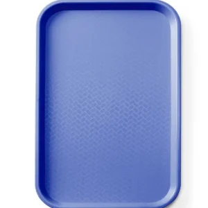 Fastfooddienblad polypropyleen GN 1/1, AmerBox, GN 1/1, Blauw, 530x325x(H)20mm Laatste Versie