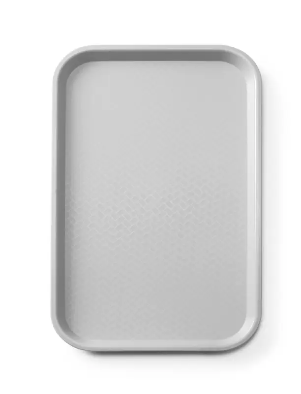 Speciale Aanbieding Fastfooddienblad polypropyleen GN 1/1, AmerBox, GN 1/1, Lichtgrijs, 530x325x(H)20mm