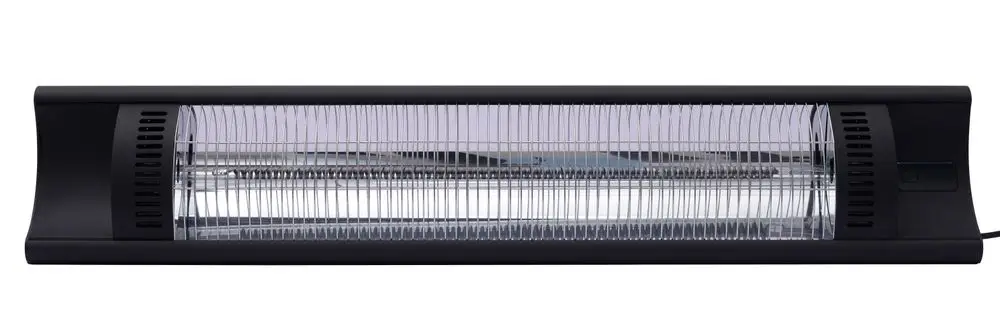 Rechtstreeks Van De Fabrikant Infrarood Terrasverwarmer Bola, Hendi, Zwart, 230v/2500w, 912x185x(h)174mm