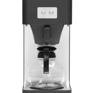 Hendi Koffiezetapparaat | 1,8L | Glazen Kan | 2 Warmhoudplaten | 400x203x590mm Gecertificeerd