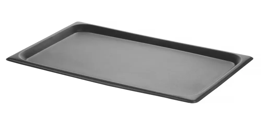 Seizoensaanbieding Oven tray met anti-aanbak coating CONVECTOMAT ROAST, HENDI, GN 1/1, Zwart, 530x325x(H)17mm