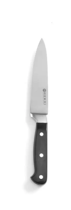 Direct Verzonden Koksmes, Hendi, Kitchen Line, Zwart, (l)285mm
