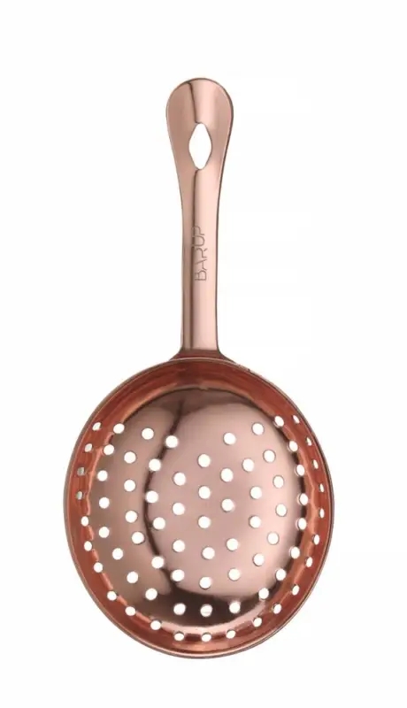 Julep Strainer, Bar Up, Koper, 160x75mm Fabrieksprijs