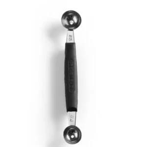 Hete Deal Meloenbolletjeslepel Dubbel, Hendi, ø 22-25 Mm, Zwart, (l)165mm