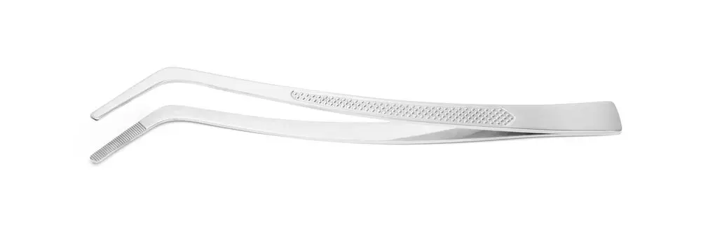 Tijdelijk Beschikbaar Pincet Gebogen Greep, Hendi, (l)240mm