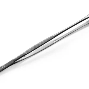 Direct Verzonden Pincet Met Ronde Kop Gecoat, Bar Up, Zwart, (l)305mm