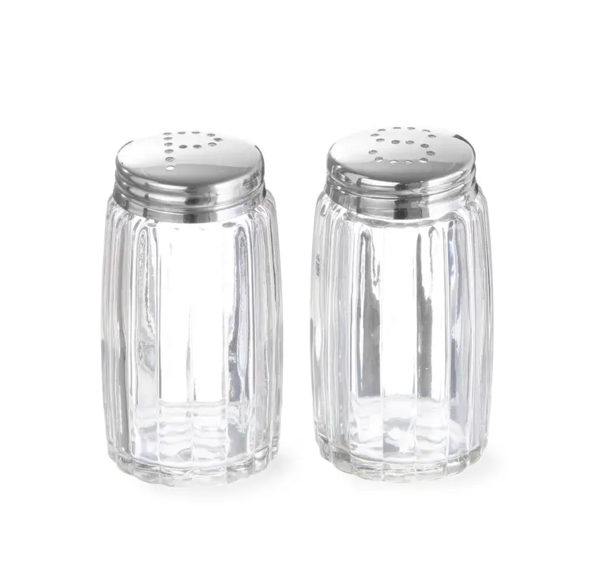 Peper- En Zoutstrooier Set, Hendi, ø40x(h)70mm Direct Verzonden