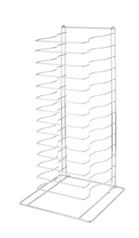 Bestel Nu Pizza Rek Voor Platen/pannen 14 Plekken, Hendi, 300x305x(h)680mm
