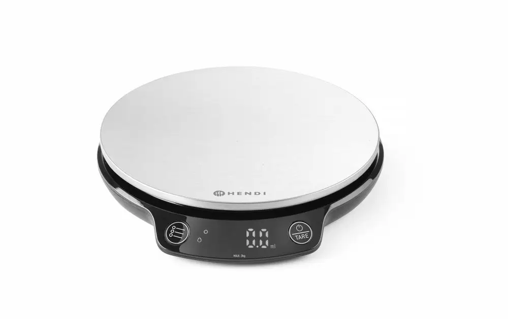 Shop Nu Keukenweegschaal 3 Kg, Hendi, 165x180x(h)31mm