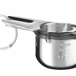 Speciale Aanbieding Maatbekers – Set Van 7 Stuks., Hendi, 140x85x(h)52mm