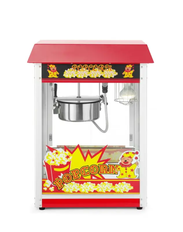 Popcornmachine, Hendi, Rood, 230v/1500w, 574x420x(h)778mm Bestseller
