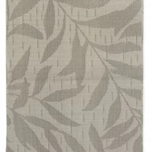 Placemat, Bladeren – Set, Hendi, Lichtgrijs, 6 St., 450x300mm Premium