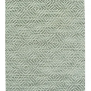 Placemat, Geometrisch Patroon – Set, Hendi, Groen, 6 St., 450x300mm Finale Uitverkoop