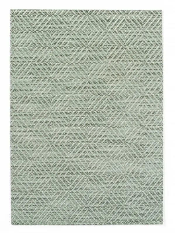 Placemat, Geometrisch Patroon – Set, Hendi, Groen, 6 St., 450x300mm Finale Uitverkoop
