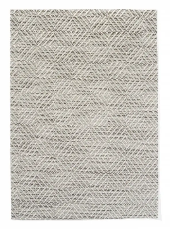 Placemat, Geometrisch Patroon – Set, Hendi, Zilver, 6 St., 450x300mm Laatste Kans