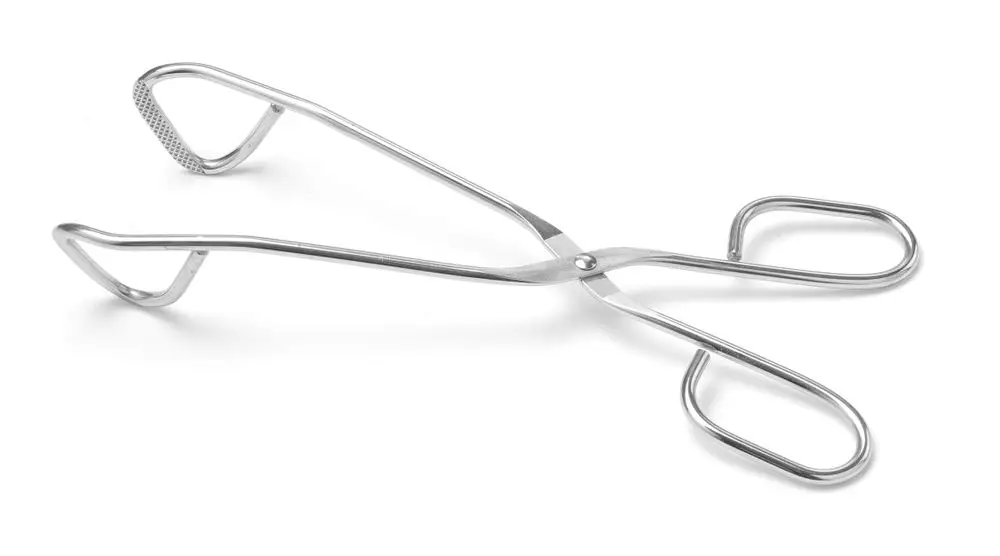 Aanbieding Serveertang Gebogen, Hendi, (l)235mm