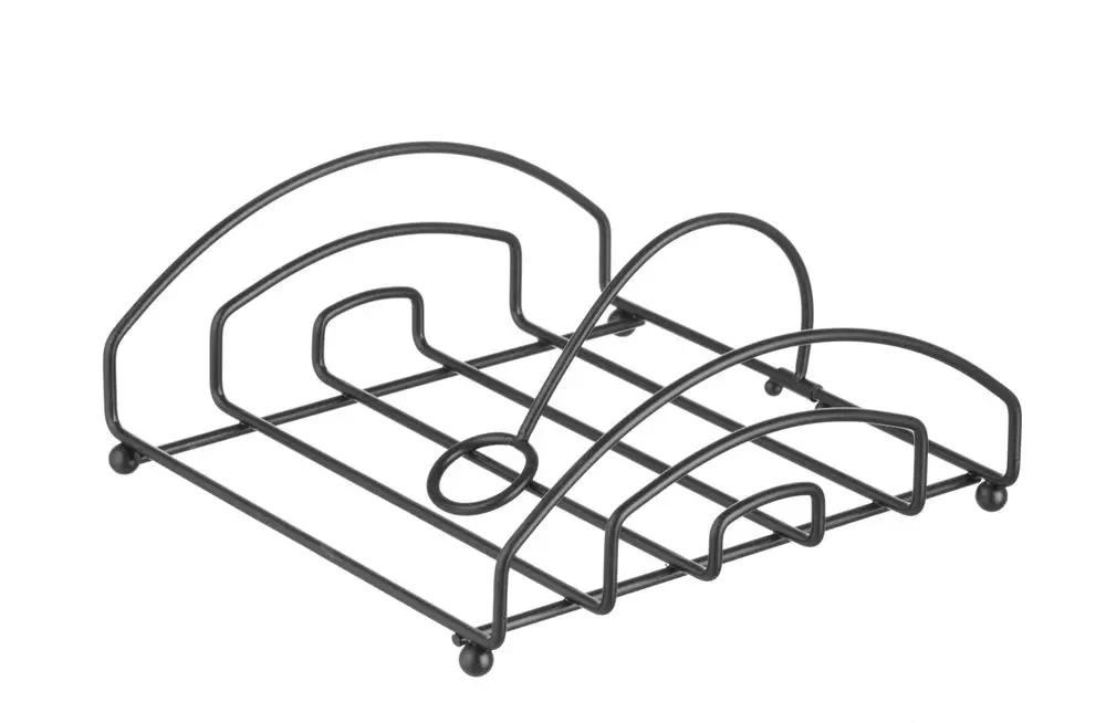 Servettenhouder Zwart, Hendi, 205x210mm Premium