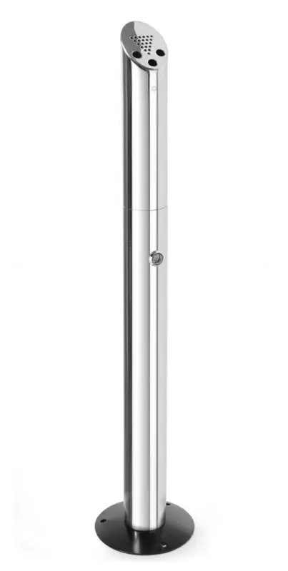 Staande Zuil Asbak, Hendi, ø170x(h)920mm Tijdelijk Beschikbaar