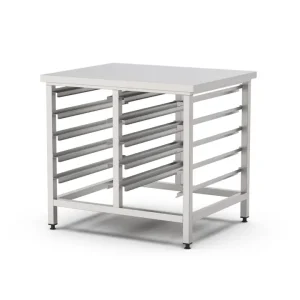 Qusinox Ovenonderstel | RVS | 8 Niveaus 1/1 GN | 1000x800x700mm Finale Uitverkoop