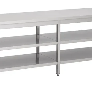 Exclusieve Aanbieding 800 Werktafel 2 Schappen 2300 | Combisteel